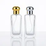 Flacon en verre transparent – 50 ml