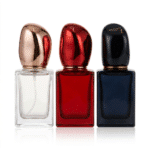 Flacon en verre coloré Cube Royal – 50 ml