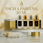 Pack de 4 parfums 30 ml + 2 Testeurs gratuits